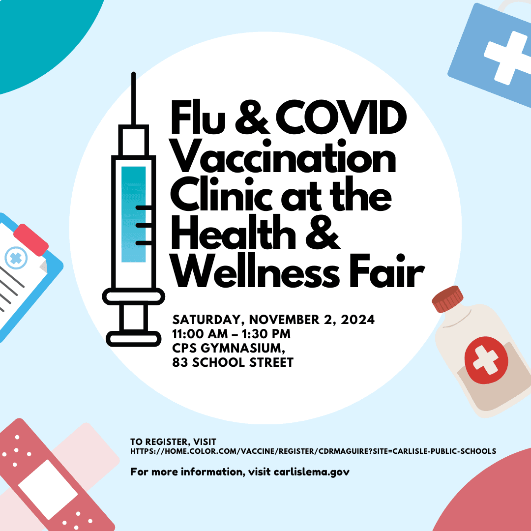 Flu and COVID Vaccination Clinic at the Health and Wellness Fair