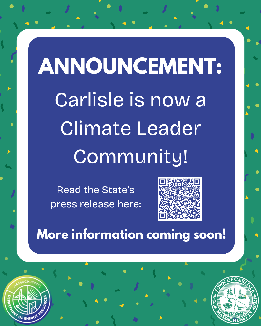Climate Leaders Announcement