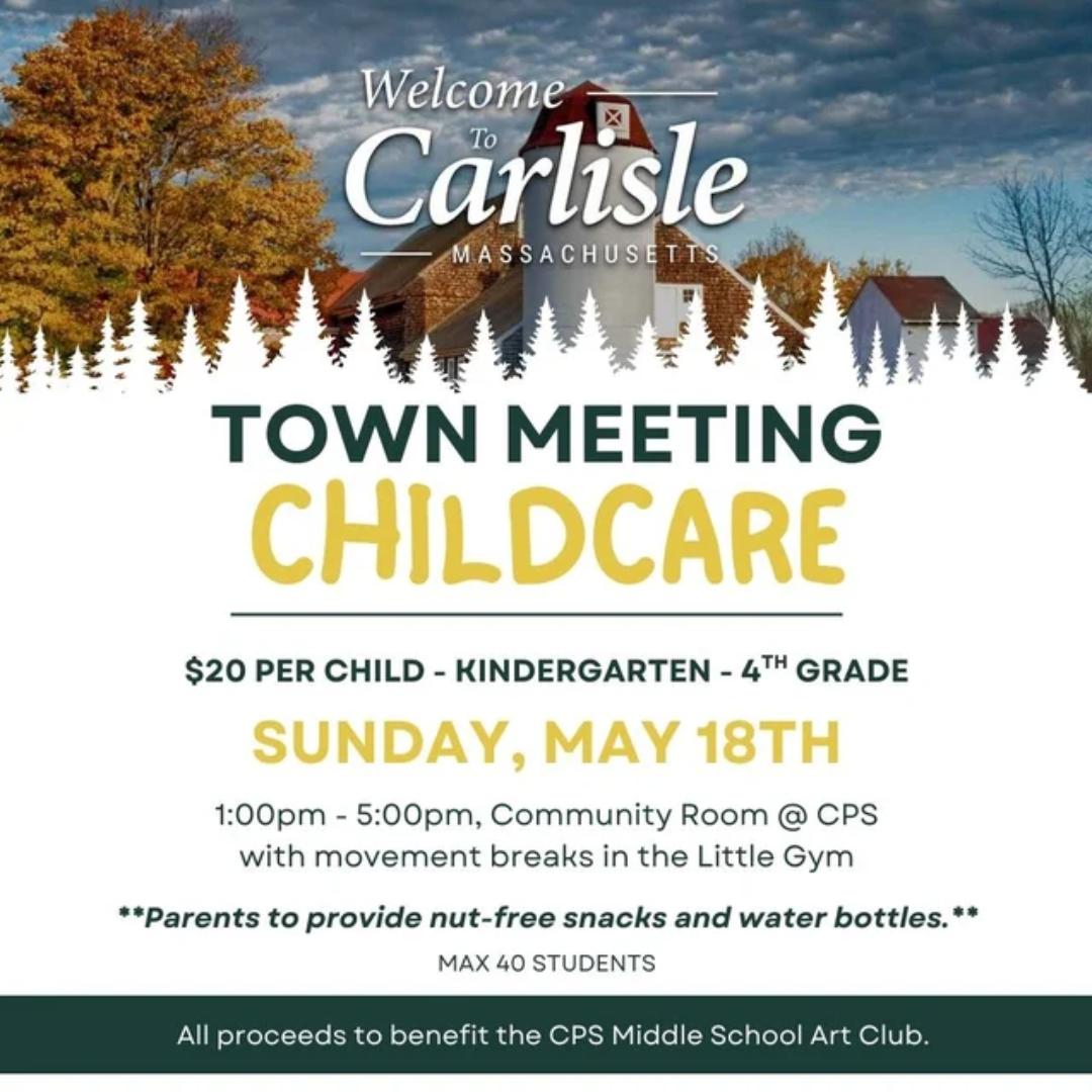 Town Meeting Childcare 2025