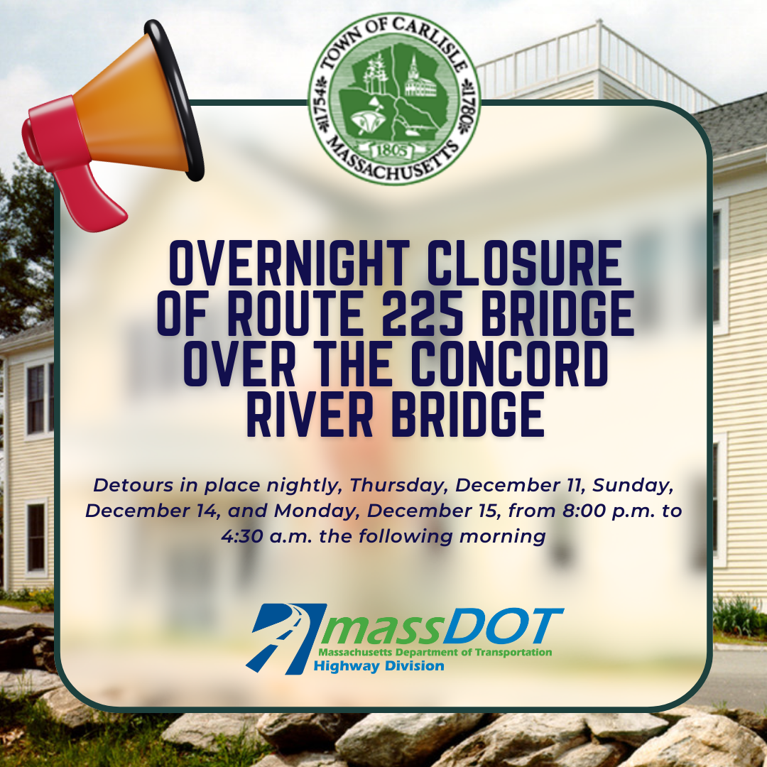 MassDOT Advisory Dec 2025