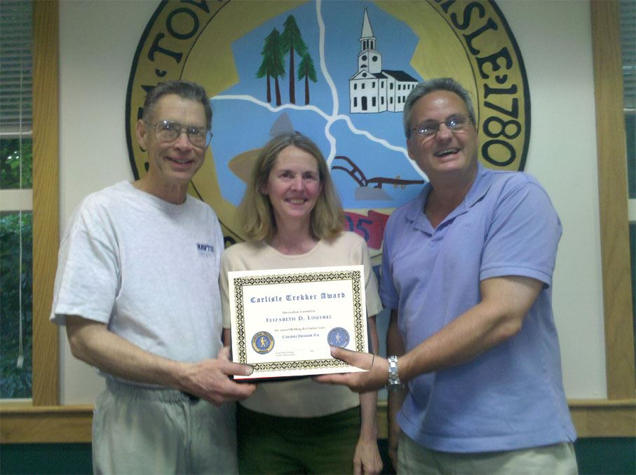 Loutrel Receiving Trekker Award